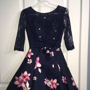 two piece homecoming dress